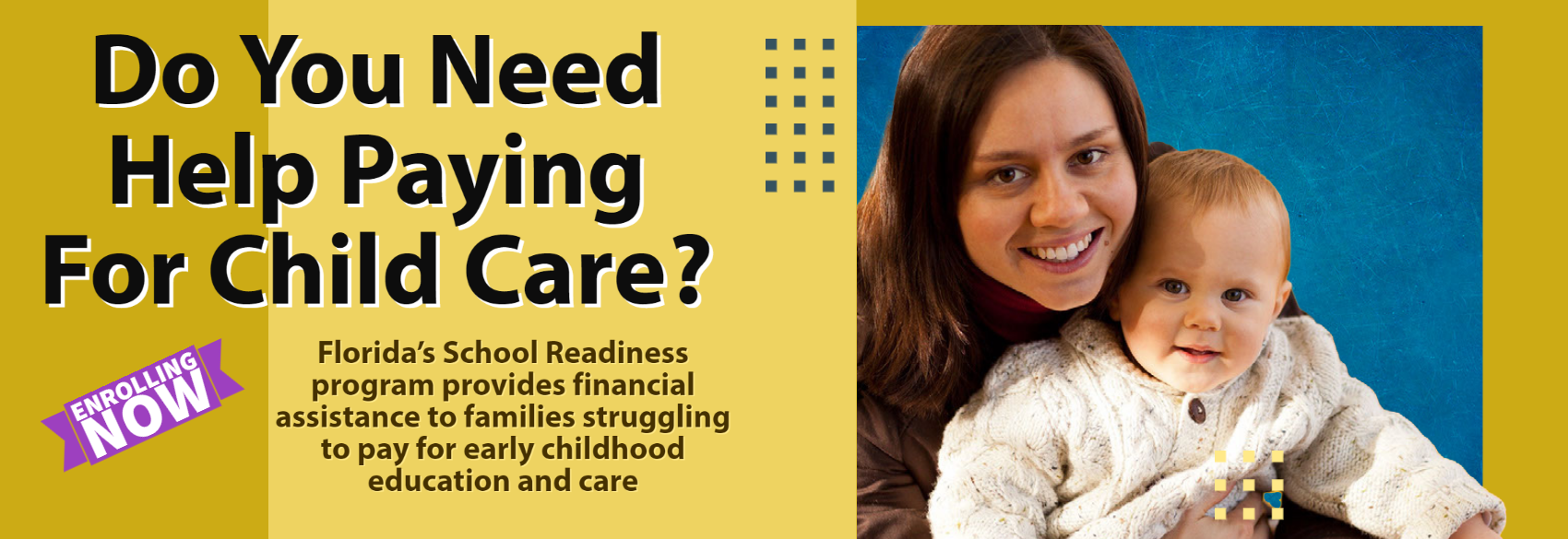 Do you need help paying for child care?
